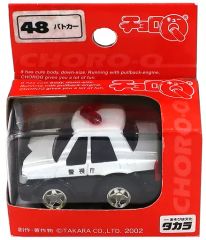 중고 ミニカー チョロQ STD48 クラウンパトカー ブラック×ホワイト