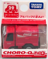 중고 ミニカー チョロQ コカ・コーラトラック レッド シリーズNo.29