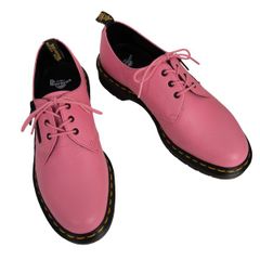 ドクターマーチンDr.Martens 1461 W/ZIP サイドジップ3ホールシューズ ピンクUK7 26cm位