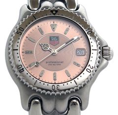 TAG HEUER タグホイヤー プロフェッショナル セルシリーズ WG121D ピンク文字盤 クオーツ ボーイズ