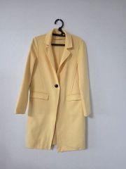 ZARA イエロー シングルコート