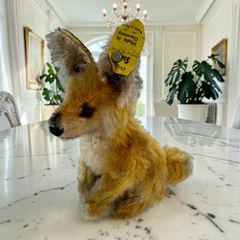 배송비 무료 ★슈타이프★Desert Fox Xorry 12cm ★ 사막 여우 졸리 여우★골동품 빈티지★Steiff/STEIFF