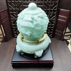 ドラゴン 龍 神龍 像 オブジェ 卓上置物 ブルー 彫刻 樹脂製 風水 仏像 卓上置物 縁起物 玄関 昇運 縁起物 魔除け インテリア リビング 贈り物zw0117
