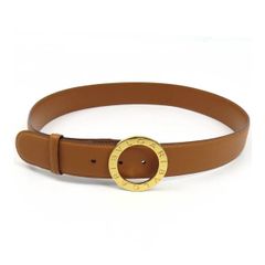 ブルガリ ブルガリブルガリ ベルト 105/42 ユニセックス ブラウン BVLGARI【中古】 【アパレル・小物】