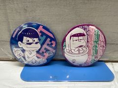 I3-29 ◎ おそ松さん 缶ミラー カラ松・松野一松 중고