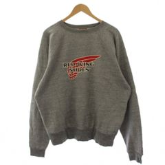 ヒューマンメイド HUMAN MADE × レッドウィング RED WING スウェット トレーナー プルオーバー 長袖 裏起毛 XXL グレー XX30CS001 /BM