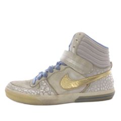 나이키 NIKE 365965-071 WMNS AERO FLIGHT HIGH 여성 에어로 비행 하이 스니커즈 US6 실버 컬러 YO27 ■MA