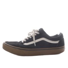 バンズ VANS オールドスクール スニーカー ローカット スエード US10 ブラック YO28 ■MA