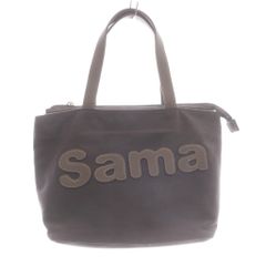 サマンサタバサ Samantha Thavasa パッチワークトートバッグ 小サイズ ハンドバッグ グレー