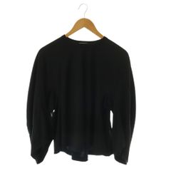 꼼데가르송 COMME des GARCONS AD2023 変形スリーブ 長袖 Tシャツ カットソー プルオーバー S 黒 ブラック CX ■OS