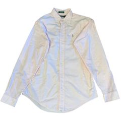 RALPH LAUREN 랄프로렌 긴팔 셔츠 핑크 조랑말 자수 미국제