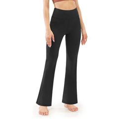 在庫一掃 新品 ヨガパンツ フレアパンツ ヨガ スポーツウェア レディース フレア ブーツカット ダンスパンツ ロングパンツ レギンス ストレッチ リラックス ウェア ストレッチ素材