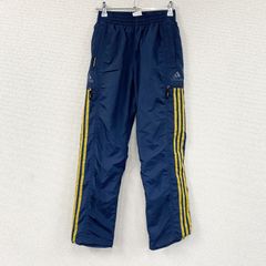 adidas　アディダス　ウィンドブレーカーパンツ　紺　ネイビー　Sサイズ　古着