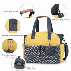 ☆マザーズバッグ トート ショルダー 3way リュック 手提げバッグ ナイロン 撥水 軽量 収納 ママ 여성