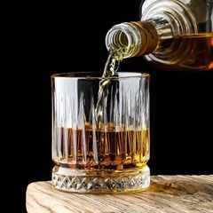 ★ウイスキーグラス ロックグラス ブランデーグラス ウイスキー クリア グラス クリスタルグラス 300ML 2個セット
