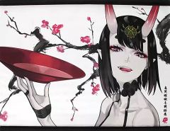 중고 同人ポスター・タペストリー・カレンダー系 Fate シリーズ B3タペストリー 酒呑童子 LAM C97/LAMLAB