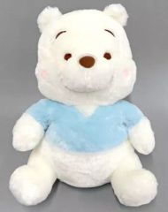 중고 봉제인형 곰돌이 푸 赤いほっぺ ギガジャンボブルーホワイトぬいぐるみ 「 곰돌이 푸 」