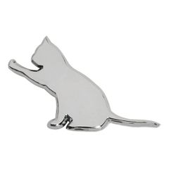 FUTWOD 車 エンブレム ステッカー 猫 ねこ ネコ 手遊び猫 3Dステッカー かわいい 面白い アクセサリー
