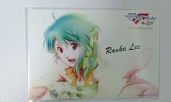 ランカ・リー 劇場版マクロスΔ 絶対LIVE!!!!!!! 劇場短編マクロスF ～時の迷宮～ 입장자 특템 原画アートカード マクロスF ランカ・リー グッズ