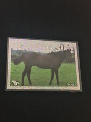 EG173 LEADING SIDE サラブレッド 競馬 カード 馬 メモリアル リーディングサイアー 箔押し JRA サラブレッドカード カード パーソロン トレカ PV-3 バンダイ 競馬