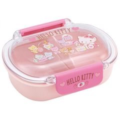 ハローキティ もふもふタイニーチャム 洗いやすいキッズランチボックス 360ml スケーター