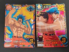 eb652 トリコ なりきりマスター カード 2枚 まとめ トリコ キャラクターカード スペシャルタイプ キャラクターカード グルメタイプ T7-CP1 T3-CP1 バンダイ 食玩カードゲーム