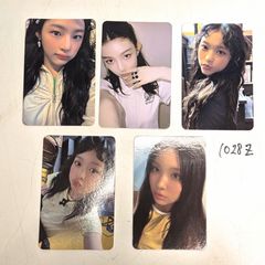NewJeans ハニ Hanni フォトカード 5枚セット K-POP トレカ 公式グッズ