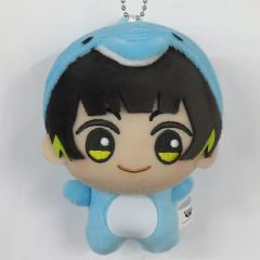중고 봉제인형 마스코트, 봉제인형 배지 蜂楽廻 ちびぐるみ～アニマル着ぐるみver.～vol.1 「ブルーロック」