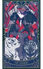 중고 キャラカード 単品 VII.THE CHARIOT：加賀美ハヤト ノーマル タロットカード 「バーチャルYouTuber にじさんじ にじさんじタロット」