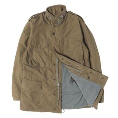 BuzzRicksons バズリクソンズ ジャケット オリーブ LARGE REGULAR 2nd アルミジッパー グレーライナー M-65 フィールドジャケット Type M-65 BR11702 日本製 アウター ブルゾン 上着 남성 중고