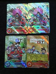 スーパードラゴンボールヒーローズ 孫悟空:GT 孫悟飯:GT パン 合計4枚