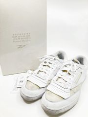 Maison Margiela メゾンマルジェラ リーボック PROJECT 0 CC MEMORY OF V2 ローカット スニーカー size42 / 27cm相当/ホワイト ■■◎メンズ