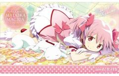 중고 卓上マット 鹿目まどか&キュゥべえ フレキシブルラバーマット 「劇場版 魔法少女まどか☆マギカ 新編 叛逆の物語」