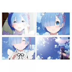 중고 ポストカード キャラクター Re：ゼロから始める異世界生活 ポストカードセット vol.4 4장 세트