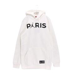중고 A メンズ S パリ・サンジェルマン JORDAN ジョーダン PARIS SAINT GERMAIN パーカー JUMPMAN PO HOODIE BQ4200-100 ホワイト プルオーバー