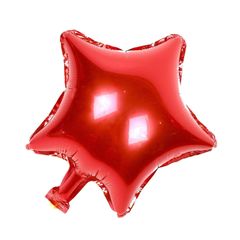 風船 バルーン バルーン スターバルーン パーティーグッズ 誕生日アルミ風船 誕生日 約10インチ レッド アルミフィルム製