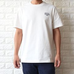 A.P.C. アーペーセー Tシャツ メンズ ホワイト STANDARD Rue Madame M26388 COHBU 2025年春夏新作