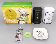 중고 グッズセット 白上フブキ 新 白上フブキスペシャルセット 「バーチャルYouTuber ホロライブ 白上フブキ×京都利休園 第二弾」