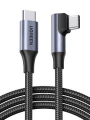 新品UGREEN USB C ケーブル L字 100W USB Type-C iPhone 充電ケーブル L型 PD/PPS急速充電/データ転送 2M タイプ C to Cコード 高耐久性 iPhone 18 Pro/17/16/15シリ 98401f3b