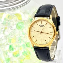 【新品電池】CITIZEN シチズン メンズ 腕時計 ゴールド 5634-F62237 840483 新品ベルト 刻印あり