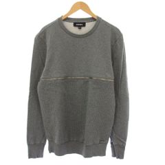 ディーゼル DIESEL スウェット トレーナー 長袖 切替 M グレー /KH