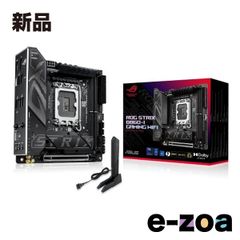 ASUS エイスース マザーボード ROG STRIX Mini-ITX/IntelB860/IntelCoreUltra/LGA1851/PCIe5.0/WiFi7 ROG STRIX B860-I GAMING WIFI (2642567)