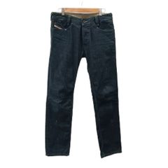 ディーゼル DIESEL SLAMMER デニムパンツ ジーンズ ジーパン Gパン ボタンフライ 紺 ネイビー /AN
