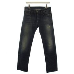 ディーゼル DIESEL MENNIT デニムパンツ ジーンズ ボタンフライ USED加工 W29L32 インディゴ /BM ■GY09