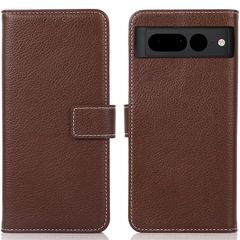 【新品】 for Google Pixel 7 Pro ケース 手帳型 ピクセル7 プロ カバー カード収納 横置きスタンド機能 内蔵マグネット開閉式 耐衝撃 全面保護 ダークブラウン Rureu 1