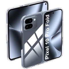 【新品】 Gosento For Google Pixel 10 Pro Fold ケース ハードケース クリア 透明 スマホケース カバー 耐衝撃 薄型 耐熱性 シンプル 高光沢 (クリア) 1