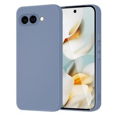 【新品】 inxhey Google Pixel 9a ケース シリコン 耐衝撃 カバー グーグル ピクセル9a スマホケース ストラップホール付き シリコーン ワイヤレス充電対応 マット質感 持ちやすい 衝撃吸収 柔軟 軽量 薄型 ソフトケース （グレー 1