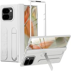 【新品】 Miimall 対応 Pixel 9 Pro Fold スタンド付き ヒンジ保護 強化ガラスフィルム 薄い スマホケース 軽量 耐衝撃 case グーグル ピクセル9プロ フォールド ケース カメラ保護 バンパー Pixel Fold 2 360 1