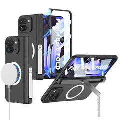 【新品】 Google Pixel 10 Pro Fold ケース PETフィルム付 ピクセル 10プロフォールド 用 カバー ヒンジ保護 スタンド付き SUGOIDAN スマホケース カメラレンズ保護 薄型 軽量 全面保護 ワイヤレス充電対応 ストラップ 1