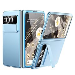 【新品】 Miimall 対応Google Pixel Fold用 フィルム+ケース一体型ケース グーグル ピクセル Fold 保護ケース フィルム 全面保護 耐衝撃 スタンド機能 カメラ保護 PC素材 擦り傷防止 軽量 Pixel Fold 保護カバー（ 1